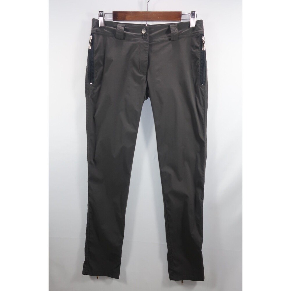 Anatomie Ankle Zip Travel Pants Size Small Brown Stretch Hiking Outdoors S 2 4 6